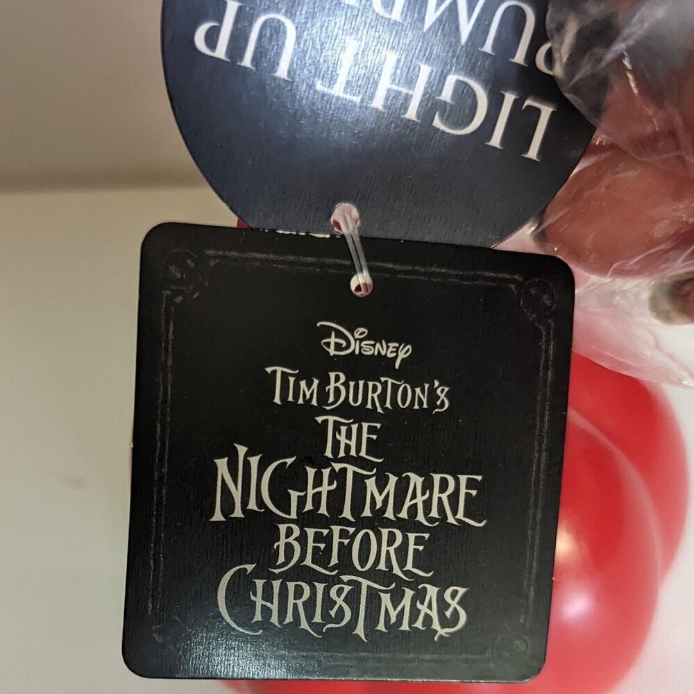 NWT 3" Sally Mini Light Up LED Pumpkin JOL Nightmare Before Christmas NBC Disney - Picture 9 of 9